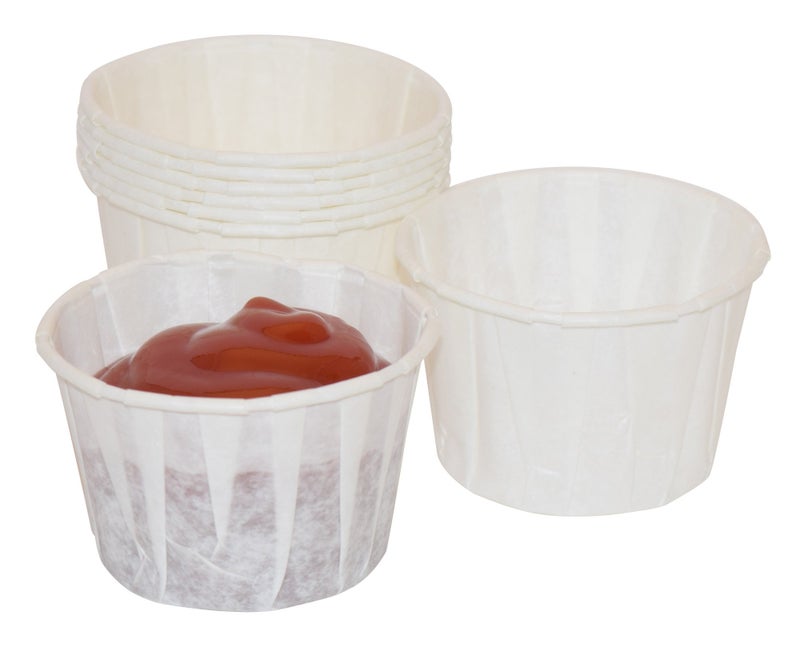 JA Kitchens Set of 500 2 oz, Paper Souffle Portion Cups - Image 1